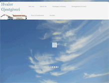 Tablet Screenshot of hvaler-gjestgiveri.no